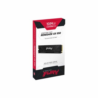 KINGSTON FURY RENEGADE G5 SSD 1024GB PCIe Gen5 NVMe M.2 2280 固態硬碟