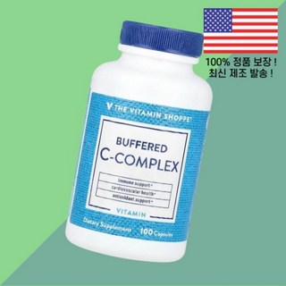 더 더비타민쇼피 버퍼드 C 콤플렉스 100캡슐 The Vitamin Shoppe Buffered Complex 100 Capsules, 1개