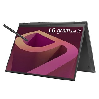 [LG 그램 360의 유려한 흰색 디자인]