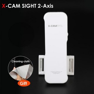 짐벌셀카봉 유튜브셀카봉 스마트폰짐벌 삼각대 X-CAM SIGHT 2S 핸드헬드 스마트폰 화웨이 샤오미 휴대폰용 2 축 접이식 짐벌 지원, 1.X-CAM w Cloth