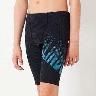 ELINBOA 男童室內五分泳褲 大標誌