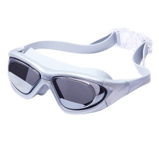 防霧泳鏡+收納盒＋耳塞, 黑色, 1個