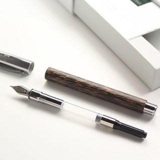 Faber-Castell 輝柏 成吉思汗 Ambition 天然椰木鋼筆，德國製工藝，滑順好寫，送禮自用皆宜, F