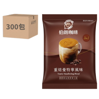 金車伯朗咖啡三合一曼特寧風味即溶咖啡, 16g, 6套裝, 50個裝