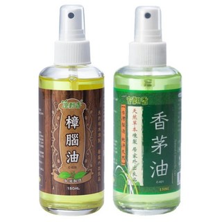室飄香 香茅油/樟腦油 150ml 玻璃噴瓶, 1個, 樟腦油200ml,1瓶