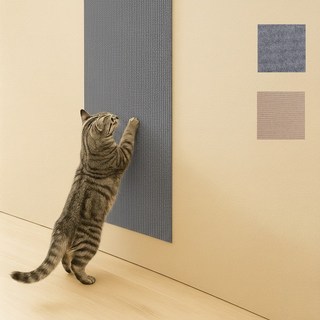 알찬온 부착형 가구보호 고양이 스크래쳐, 1개, 그레이