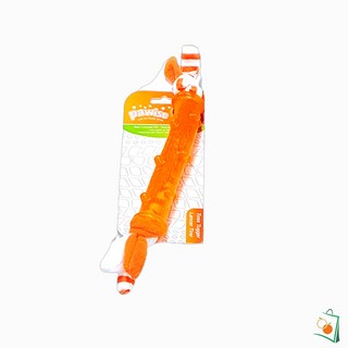 OS 토스 터거 토이 통나무스타일 오렌지 14568 강아지터그장난감 아기강아지장난감