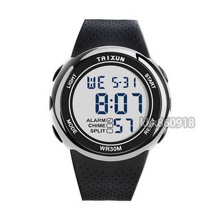 簡約百搭超薄電子錶 學生手錶 青少年跑步運動多功能防水夜光兒童手錶