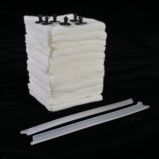 HACC 유리창 자석 청소 닦기 전용 패드 스크래퍼 고정핀, 1세트