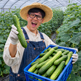 국내산 백다다기 오이 신선한 백오이 아삭한 식감 생오이, 1kg
