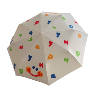 스마일 케릭터 이쁜 3단우산 3단자동우산 더라인