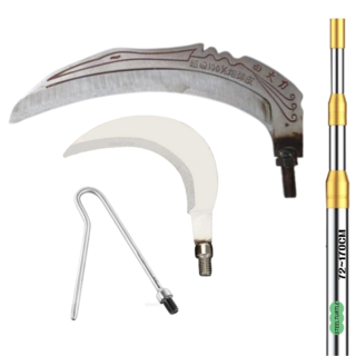 스틸터틀 장대낫 72-170CM 면도 풀베기 현수막 벌초 잡초 제거, 1개