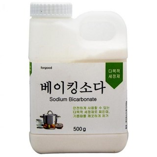 생필품 퍼굿 베이킹소다 다목적 세정제 용기 500g, 9개