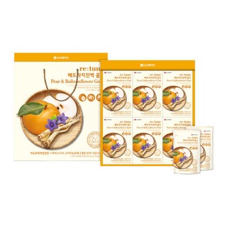 설식품선물세트 리튠 배도라지진액 골드 50ML*24포x 1개 + 손잡이