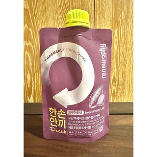 Renew Phy 韓國巧克力代餐奶昔五入 新口味-栗子拿鐵 健康代餐 飽腹感, 5個, 地瓜五入