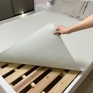 신스엔스 침대용 습기방지 곰팡이방지 제습패드 매트, 화이트3mm