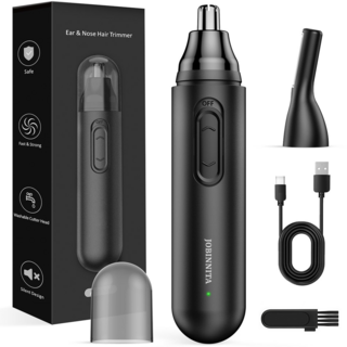 조빈니타 전동 눈썹정리기 코털제거기, 블랙, NS509