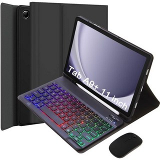 [관부가세포함] 삼성 갤럭시 탭 A9/A9 플러스 11인치 2023(SM-X210/X216/X218)용 키보, Black