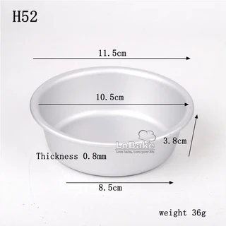 10개/세트 스테인레스 스텐 스틸 접시 과일 젤리 푸딩 컵케익 금형 베이킹 도구, 04 H52