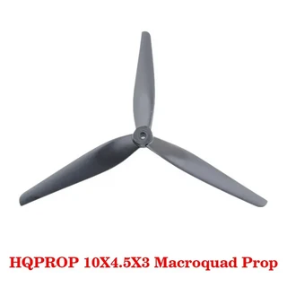 HQ Macroquad Prop FPV 드론용 강화 나일론 프로펠러 블랙 카본 3 중 블레이드 7 인치 8 9 10, 01 4pcs 10X4.5X3 10inch