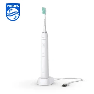 필립스 Sonicare HX2421 전동 칫솔 두 가지 모드 치아 부드러운 딥 클리닝 구강 관리 껌, 10 HX242102