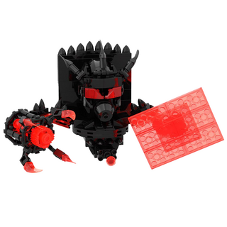 로앤제이 스키비디 토일렛 중형 블록 호환 블럭 업그레이드 타스맨 타카맨 타이탄, R2702 저거너트 아스트로 토일렛, 1개