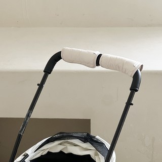 코지코너 소프트 강아지 유모차 핸들커버, 코랄, 1개