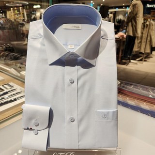듀퐁셔츠 SE5SM11LS109SBU 25SS 비지니스 착용감이 좋은 도비 일반 핏 셔츠