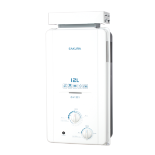 SAKURA櫻花12公升恆溫熱水器 GH1221，安全節能，居家必備, GH-1221天然氣