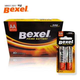 백셀 AAA 48알 벌크형 알카라인 기업용 학교 건전지, 1개, 48개입