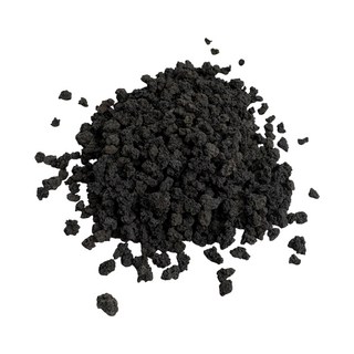 天然黑火山石 4kg, 黑色