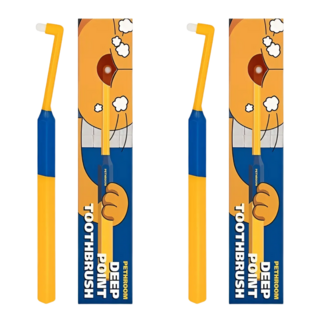 페스룸 딥 포인트 칫솔, 2개