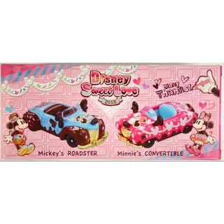 美國媽咪 東京迪士尼樂園限定2015米奇米妮情人節TOMICA情侶小車兩入組 絕版稀有多美小汽車, 1個