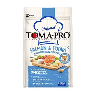 優格 經典犬糧, 鮭魚+土豆, 7kg, 1個