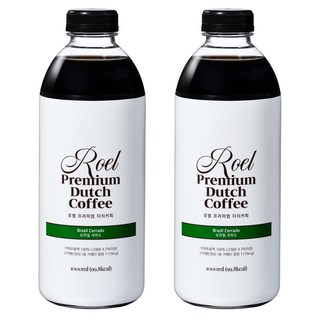 로엘 브라질 세하도 콜드브루 더치커피, 1000ml x 20개, 20개, 1개입