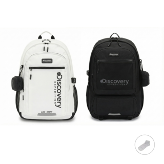 [백화점정품] 디스커버리 라이크 에어 신학기 중고등학생 책가방 일반인 남여공용 백팩 (카뭉 양말 증정)
