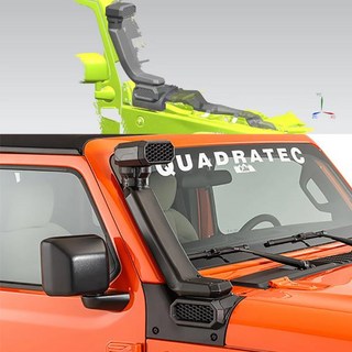 오프로드 자동차 부품 ABS 블랙 스노클 랭글러 JK 2007-2023 글래디에이터 JTAuto 공기 흡입구 가솔린 버, 03 JL, 1개