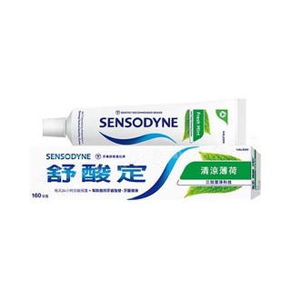 舒酸定長效抗敏牙膏160g原廠公司貨，牙齦護理/清涼薄荷，合生藥局推薦, 1個, 清涼薄荷160g