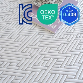 [한정특가] Cozy Aura 파워쿨링 냉감 침대 패드 쿨매트 고정밴드형 KC인증, 슈퍼싱글