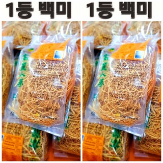 1등백세미 1등백미 1등뿌리 미삼 300g 인삼뿌리 말린인삼 건삼 농관원 4시이전 결제시 당일발송, 1개