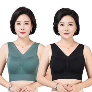 vivelle 1+1 중년의 가슴작아지는브라 심리스 가슴작아보이는 미니마이저 처짐방지