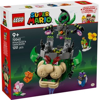 樂高 72042 超級瑪利歐 弗洛里安王子 & 庫巴城堡, 1個, 混色
