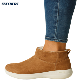 [매장출고] 스케쳐스 방한화 여성용 고워크 발편한 쿠션좋은 따뜻한 털부츠 캐주얼 패션 데일리 겨울 방한신발