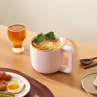 단미 휴대용 미니 라면포트 멀티쿠커, 단미라면포트05(핑크)