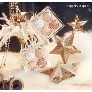 Dasique 星夜閃耀亮片四色眼影盤，打造深邃閃耀眼妝，展現迷人魅力, 1個, 01 Moon Light