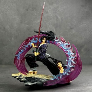 코쿠시보 츠기쿠니 요리이치 전투 23CM COLLECTOR 귀멸의 귀멸의칼날피규어, 21cm 쌍검