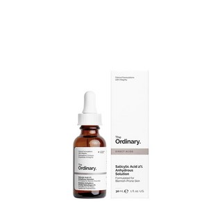 The Ordinary 水楊酸2%無水精華液 30ml 溫和調理瑕疵肌膚 改善膚質不均, 1個, 水楊酸無水精華液30ml【單入】