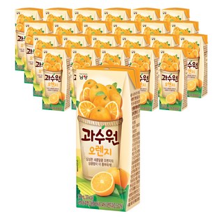 Namyang 南陽乳業 果園柳橙汁, 190ml, 24瓶