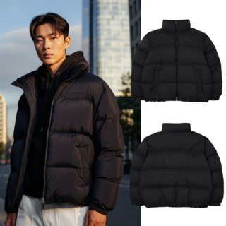 [국내 정품] 휠라 스포트 에센셜 숏다운 패딩 덕다운 오리털 남녀공용 자켓 아우터