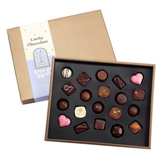 붐스토리 만점기원 합격기원 수제 수능 초콜릿 합격의문 선물세트, 1세트, 만점기원 20구 초콜릿 합격의문